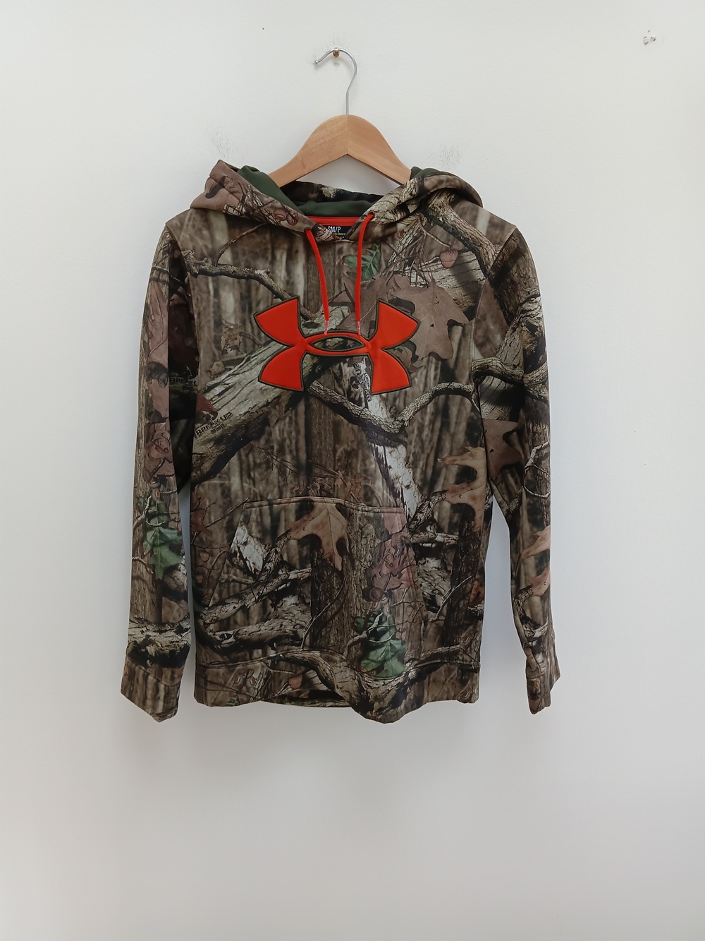 Under Armour Men's Real Tree Camo Hoodie Size Small